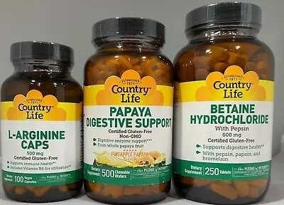 Country Life Dietary Supplement & Vitamins - CHOOSE ITEM! • $9.95