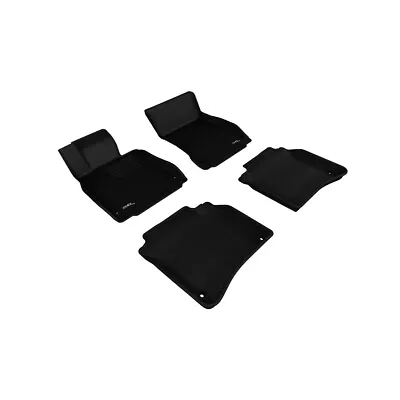 L1MB04601509 3D Mats USA Floor Front Black For Mercedes S Class Sedan S600 S550 • $185.69