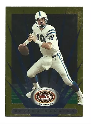 1999 Donruss Preferred QBC #93 Peyton Manning Indianapolis Colts Football Card • $1.99