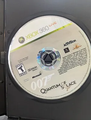 007: Quantum Of Solace (Microsoft Xbox 360 2008) Disc Only • $6.99