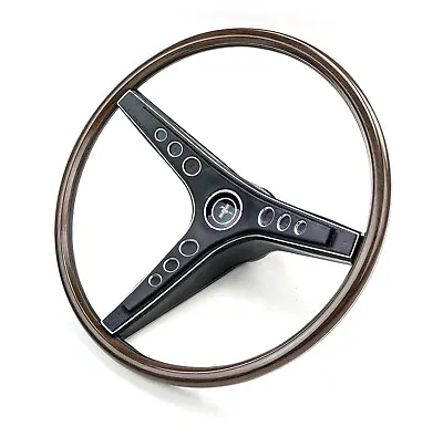 NEW COMPLETE 1969 Mustang Deluxe / Mach 1 Rim Blow Steering Wheel Complete • $649.95