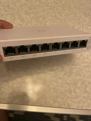 Ubiquiti UniFi Switch Lite 8 PoE 8-Port Gigabit Switch USW-Lite-8-PoE Used • $90