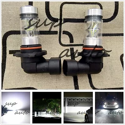 9005 9145 H10 Premium 6000K White 55W LED Bulbs Conversion Kit Fog Light • $15.99