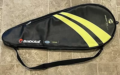 Babolat Aero Series Tennis Racquet Bag With Shoulder Strap Black Yellow • $17.76