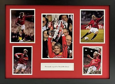 David Beckham Signed Manchester United Presentation Framed • £699.99