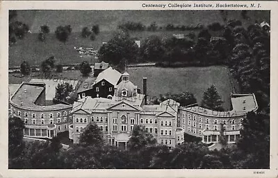 Hackettstown NJ: 1946 Centenary Institute - Vtg Warren Co New Jersey Postcard • $13.79