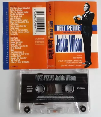 Reet Petite  The Very Best Of Jackie Wilson. 25 Track Album Cassette. 1997. • £6.99