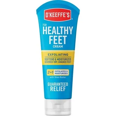 (1)-OKeeffe's Healthy Feet 3 Oz Tube Exfoliating Concentrate Foot Cream K0400002 • $15.99