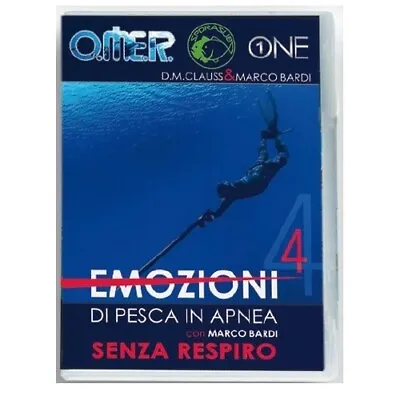 New O.M.E.R 4 Emozioni Di Pesca In Apnea Con Marco Bardi - Senza Respiro - DVD • $18.99