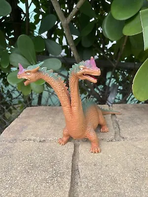 Hydra Double Headed Monster Dragon Dinosaur Figure Monster Toy • $7