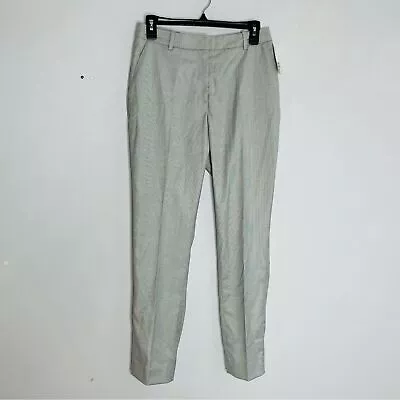 H&M NEW Size 4 Grey Straight Leg Trouser Quiet Luxury • $12