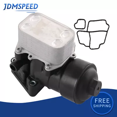 Oil Filter Housing W/ Filter & Cooler For VW Passat TDI 2.0L 12-2014 03L115389C • $36.97