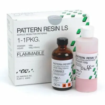 Dental Gc Pattern Resin Self Cure Acrylic - Implant Bar Bridges Verification • $113.99