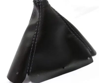 Synthetic Leather Gray Stitch Manual Shift Boot To Fit 99-05 Mazda Miata MX5 • $11.39