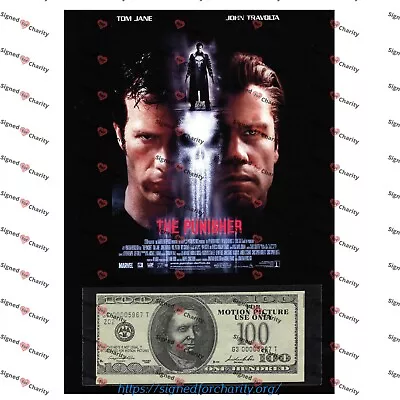 Prop Bank Note Used Movie The Punisher John Travolta Banknote • $30