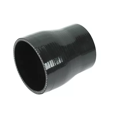 1-3/4  To 2-1/2  Straight Reducer Silicone Turbo Hose Coupler Black 45mm - 63mm • $6.99