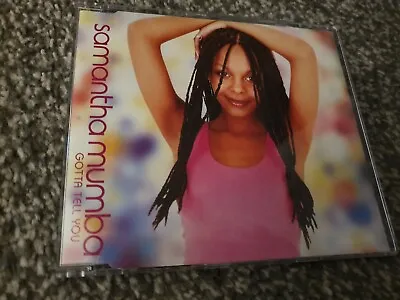 Samantha Mumba -  Gotta Tell You  2000 UK CD Single (Used=Ex) • £0.99