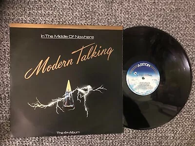 Modern Talking Lp In The Middle Of Nowhere 1986 V. G • $29.99