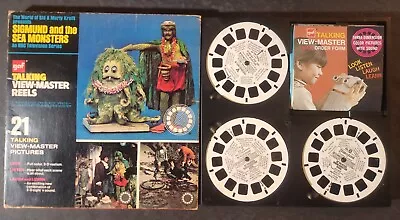 1974 Vintage Talking View Master 3d Reels - Sigmund & The Sea Monsters Orig  Box • $12