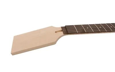 Maple 7string Guitar Neck 24fret 25.5inch Rosewood Paddle Blank Wide Guitar Neck • $54.28