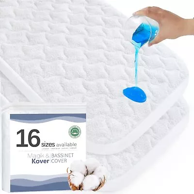 Bassinet Mattress Pad Cover Fit For AMKE 3 In 121  X 35  /MiClassic/Milliard/... • $26.48