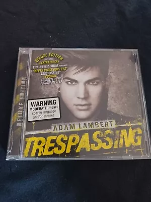 Adam Lambert: Trespassing Cd 2012 Deluxe Edition Oz Seller • $9.99