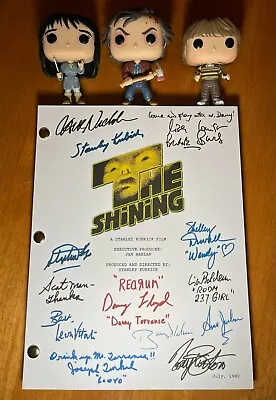 The Shining Script Signed- Autograph Reprints- 147 Pages- Stephen King Kubrick • $24.99