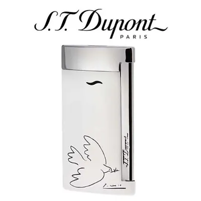 $385 • Buy ST Dupont Slim 7 Picasso Dove Of Peace Slim Jet Lighter Flat Flame