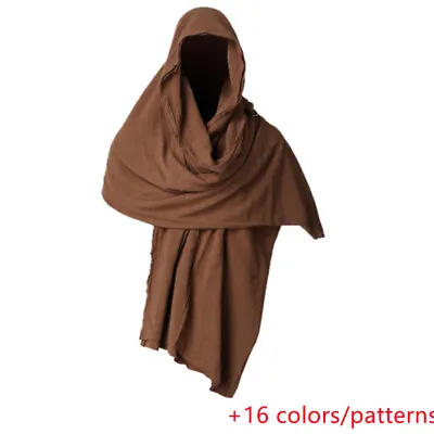 Post Apocalyptic Ranger Shawl Shoulder Cowl Cotton Wrap Cloak Pirate  Sash Belt • $22.99