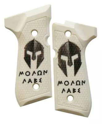 Molon Labe Spartan Helmet Custom Beretta 92 96 M9 Grips • $74.99