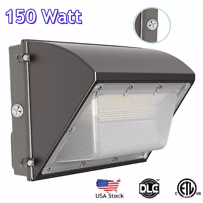 LED Wall Pack Light 70/125/150 Watt Dusk To Down Area Light Parking Lot Light  • $88