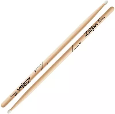 Zildjian Hickory Series - Jazz Nylon Tip Drumsticks 1 Pair • $28.80