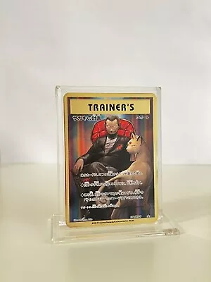 Pokemon Giovanni's Scheme 277/XY-P METAL GOLD CARD Collectible/Gift/Display • $16.50