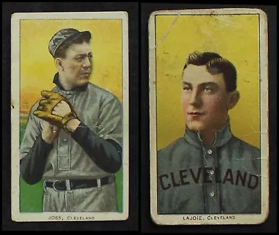 1909 T206 Cleveland Indians Near Team Set 3 - VG (16 / 17 Cards) • $4860