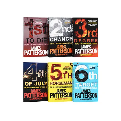 Women's Murder Club By James Patterson: Books 1-6 Collection Set - Fiction - PB • £19.89