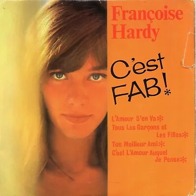 £4.99 • Buy FRANCOISE HARDY C'EST FAB!   UK PYE 4trk PICTURE SLEEVE EP   60s POP