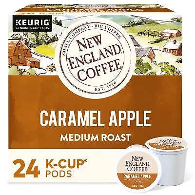 New England Coffee Caramel Apple K-Cup Pods 96 Count • $47.99