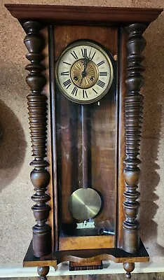 19th Century Vienna Wall Clock • £180
