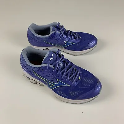 Mizuno Womens Wave Rider 21 Running Athletic Shoes Low Top Size 9 • $20