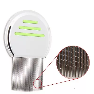 New Get Rid Of Head Lice Nit With Our Long Steel Teeth Metal Comb FREE S&H Green • $8.95