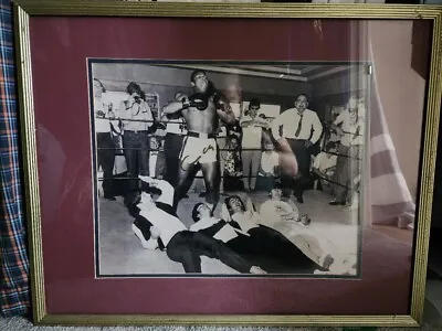 CASSIUS CLAY - Muhammad Ali Signed Autographed 16X20 Photo With The Beatles • $1999