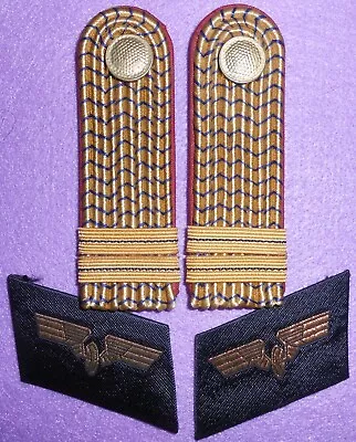 RB06 Pair Of East German Railroad Students Shoulder Boards. • $26