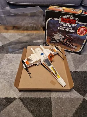 Starwars Vintage X-wing Fighter Boxed !Complete ! Instructions!Protector Case!✨️ • £182.49