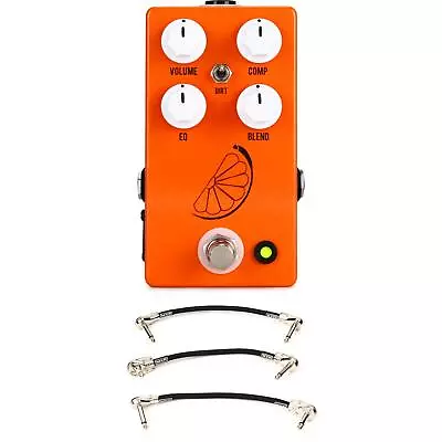 $237 • Buy JHS Pulp 'N' Peel V4 Compressor Pedal With 3 Patch Cables