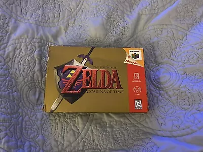 Zelda Ocarina Of Time Complete In Box Nintendo 64 N64 Game CIB • $125