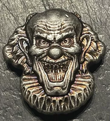 Crazy Clown 2 Troy Ounce Silver Bar Fs .999 • £30