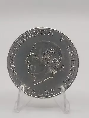 MEXICO SILVER COIN  5 Pesos 1957 ~ Silver 0.720  #1 • $45