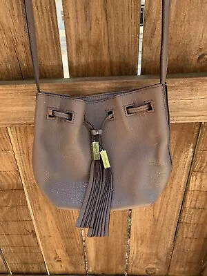 Kate Spade Leather Bag Mini Cooper Purple/grey/taupe • $75