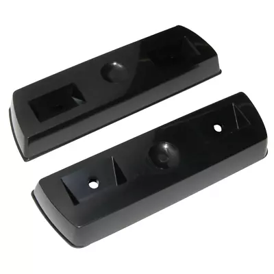 $49.09 • Buy 1968-1972 Dart Duster Barracuda Valiant Rear Black Armrest Bases AR692 