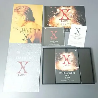 X JAPAN DVD DAHLIA TOUR FINAL YOSHIKI  Box First Press Limited • $128